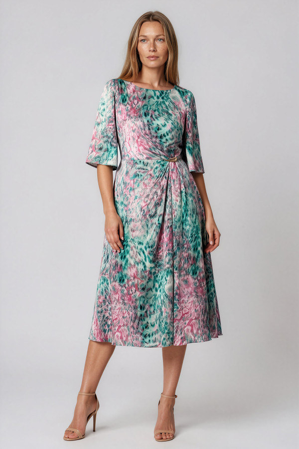 Casual dress R 274 turquoise