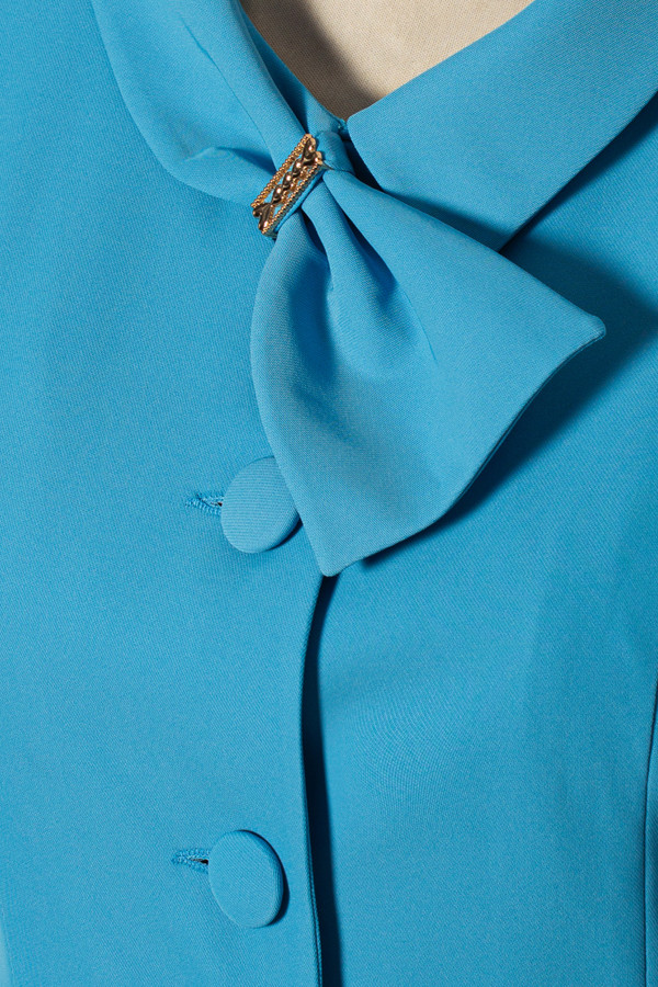 Suit with jacket and skirt 1516 blue