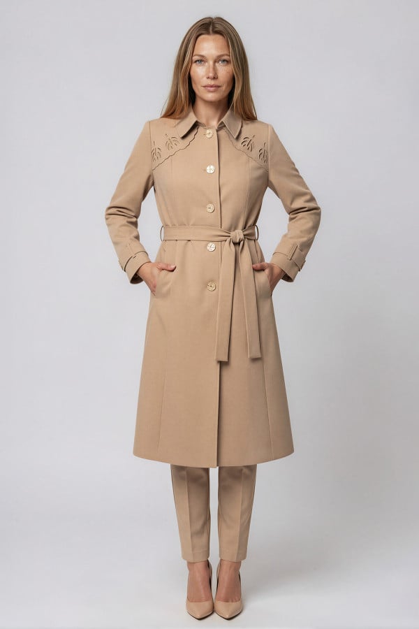 Overcoat 7410 beige