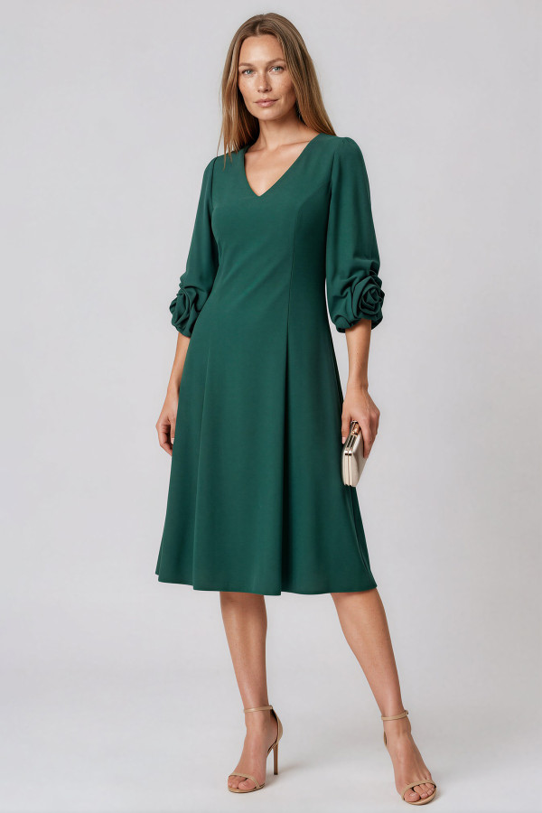 Elegant dress R 283 green