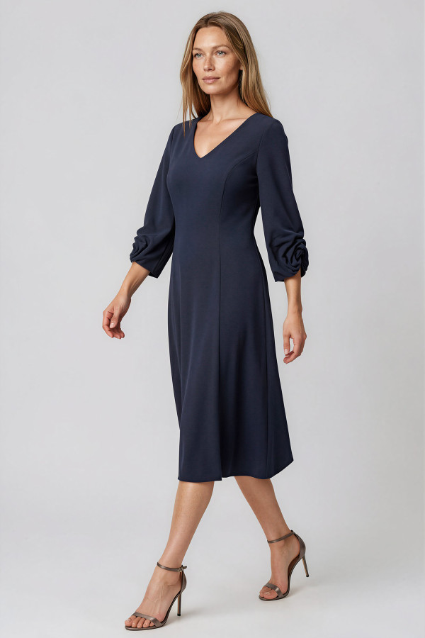 Elegant dress R 283 navy