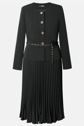 Costum cu sacou si fusta 1521 negru