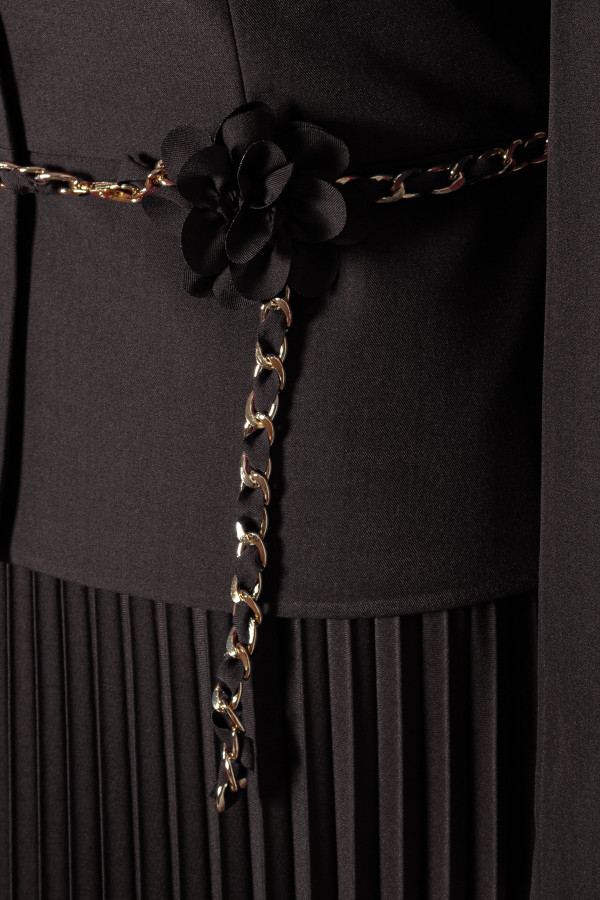 Costum cu sacou si fusta 1521 negru