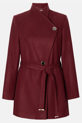 Scurta dama 7413 burgundy