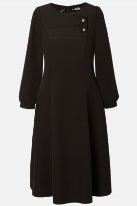 Rochie casual R 097 negru