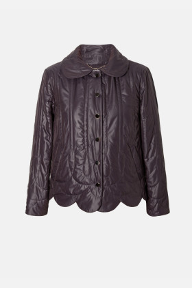 Mauve quilted jacket 7412